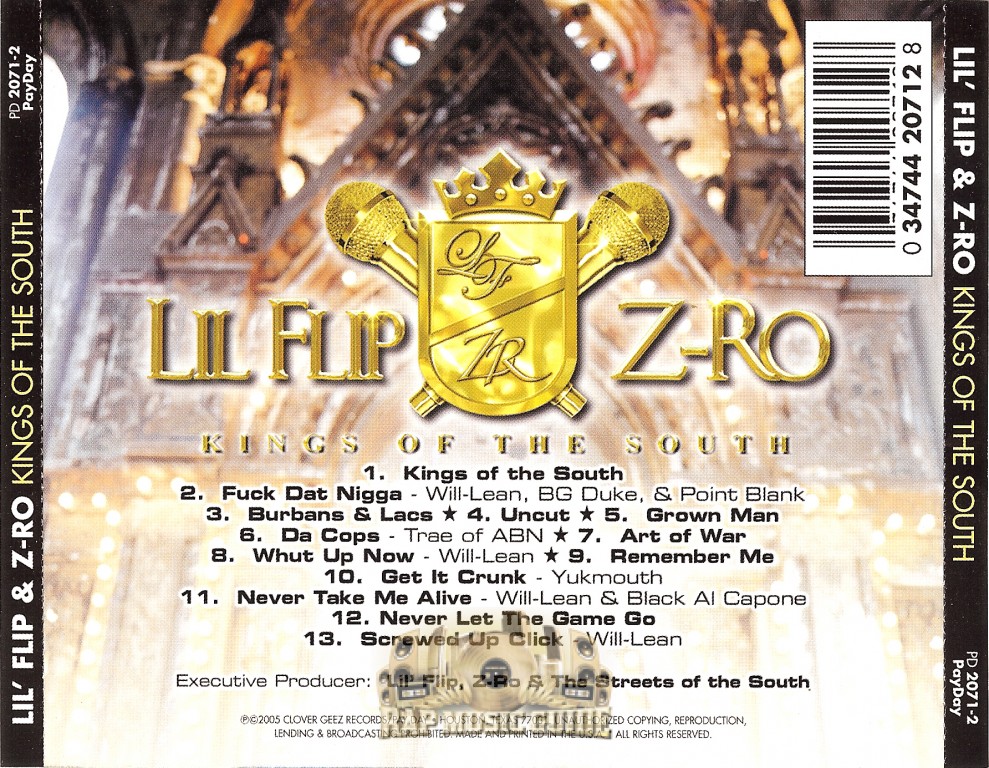 Lil' Flip & Z-Ro - Kings Of The South: CD | Rap Music Guide